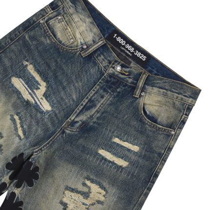 Lostshdws Dstry Denim Short | Black