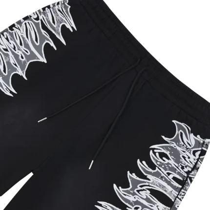 Lostshdws LS Graphic Sweatshort | Black