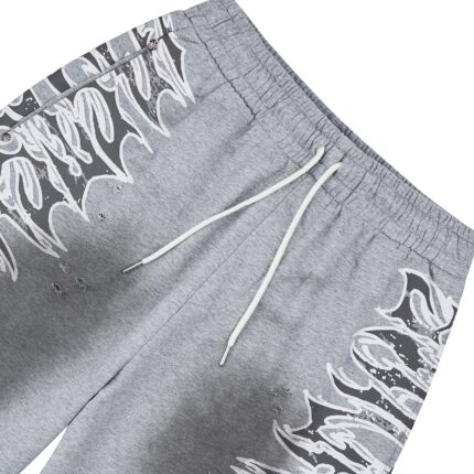 Lostshdws LS Graphic Sweatshort | Grey