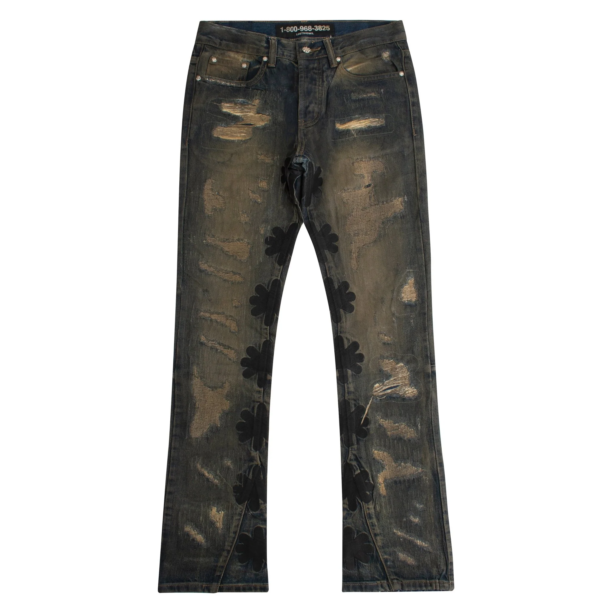 destroyed-waxed-denim-456781 Lostshdws Destroyed Waxed Denim
