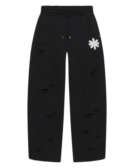 Lostshdws DSTRY DBL LAYER LOGO SWEATPANT (BLACK)